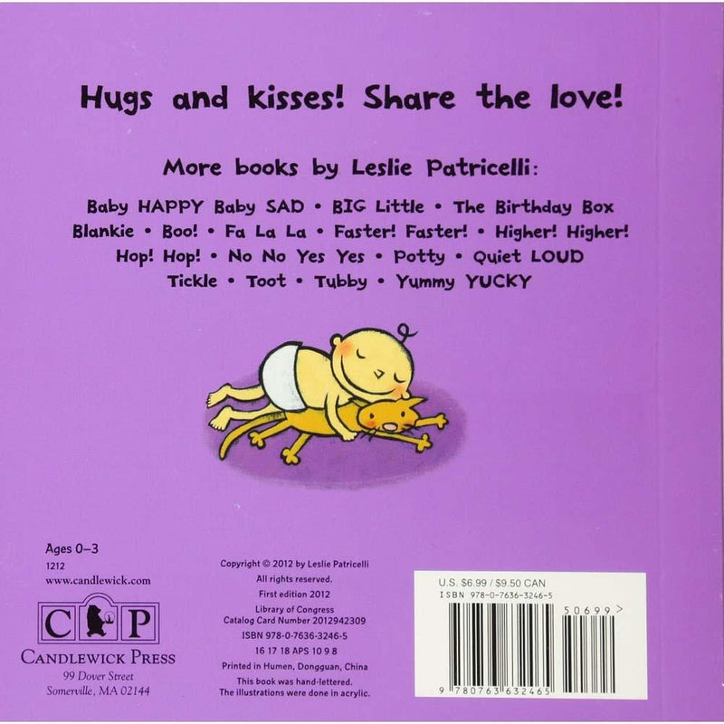 Huggy Kissy (Board Book) (Leslie Patricelli) Candlewick Press
