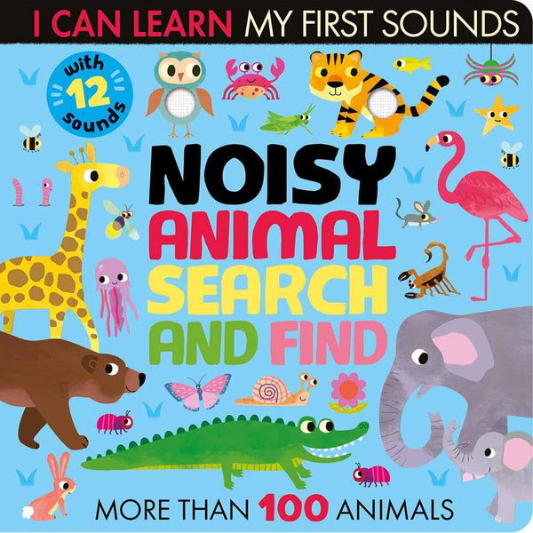 I Can Learn - Noisy Animal Search and Find (Board Book) PRHUS