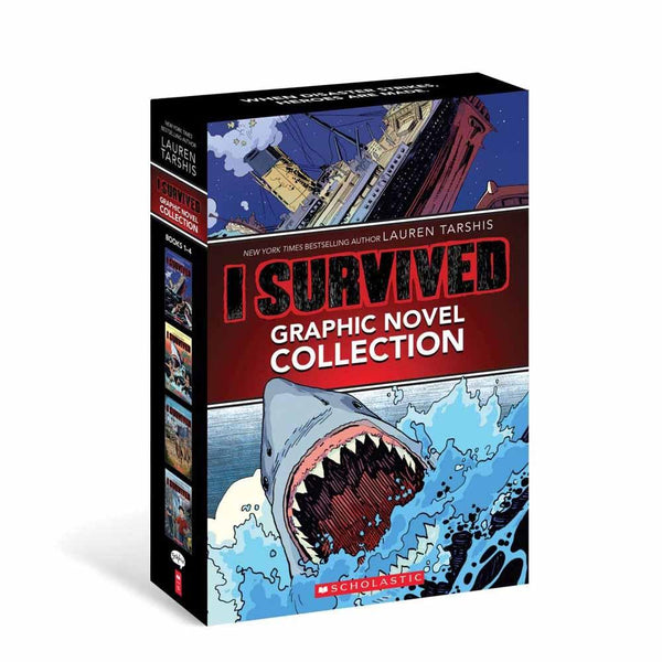 I Survived Collection (Graphic Novels) (4 Books) Scholastic