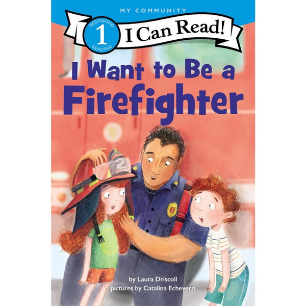 ICR: I Want to Be a Firefighter (I Can Read! L1)-Fiction: 橋樑章節 Early Readers-買書書 BuyBookBook