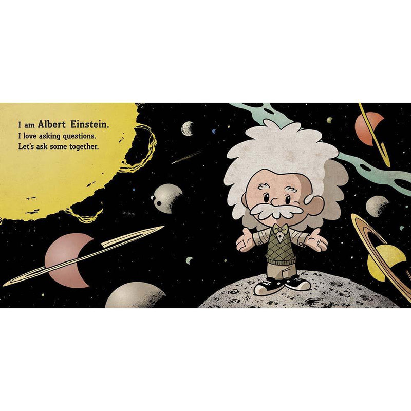 I am Curious: A Little Book About Albert Einstein (Board Book) PRHUS
