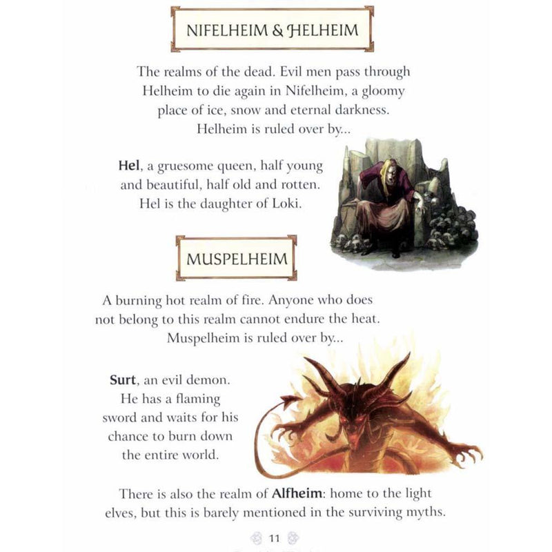 Illustrated Norse Myths Usborne