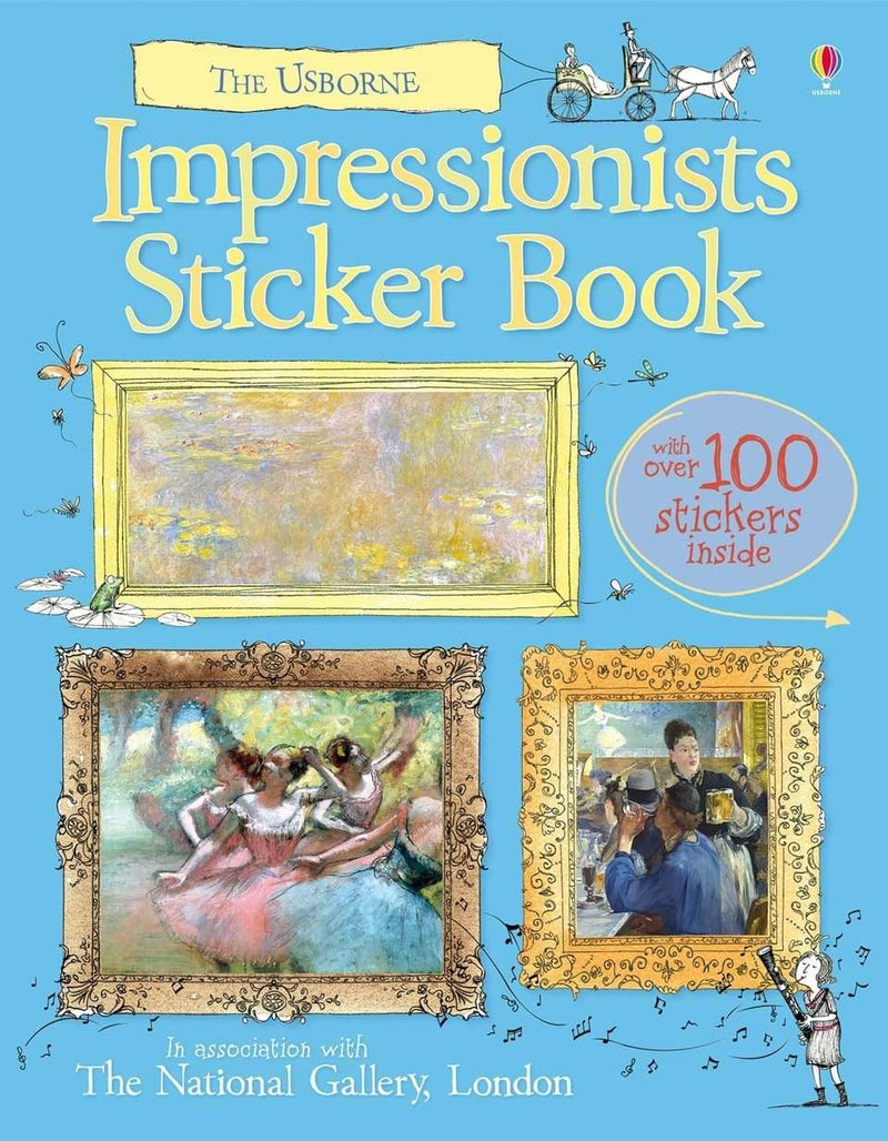 Impressionists sticker book Usborne