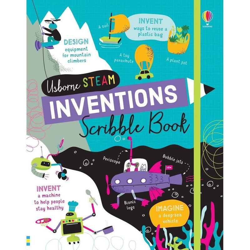 Inventions Scribble Book Usborne