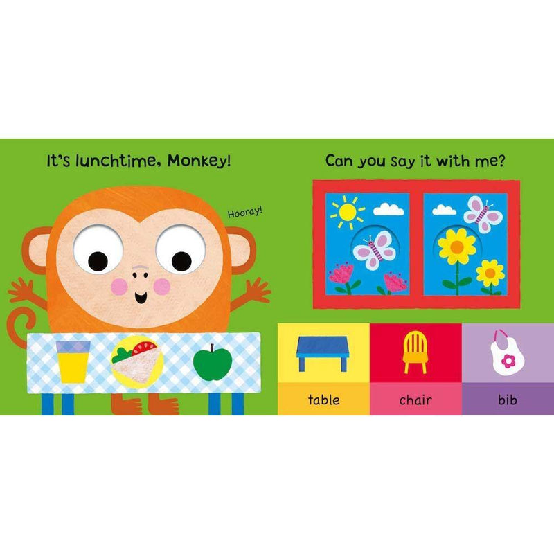Googlies, The :  It's Lunchtime, Monkey (Board Book) Campbell