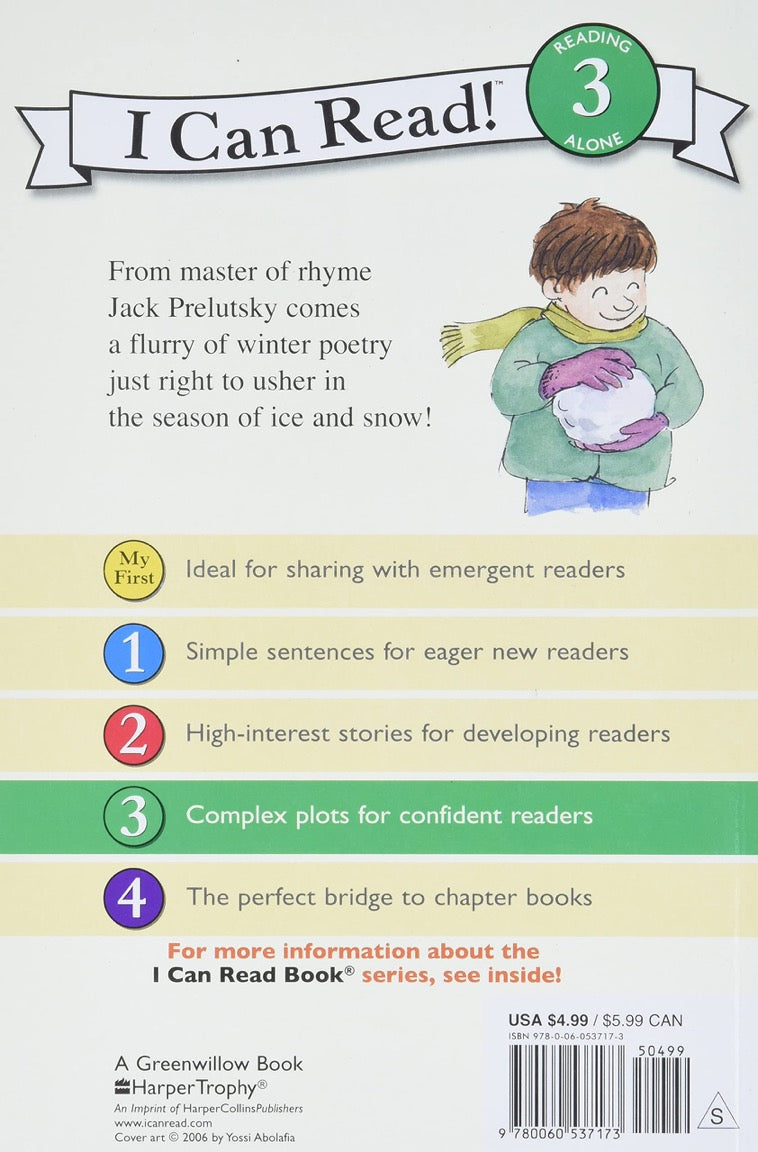 ICR: It's Snowing! It's Snowing!: Winter Poems (I Can Read! L3)-Fiction: 橋樑章節 Early Readers-買書書 BuyBookBook