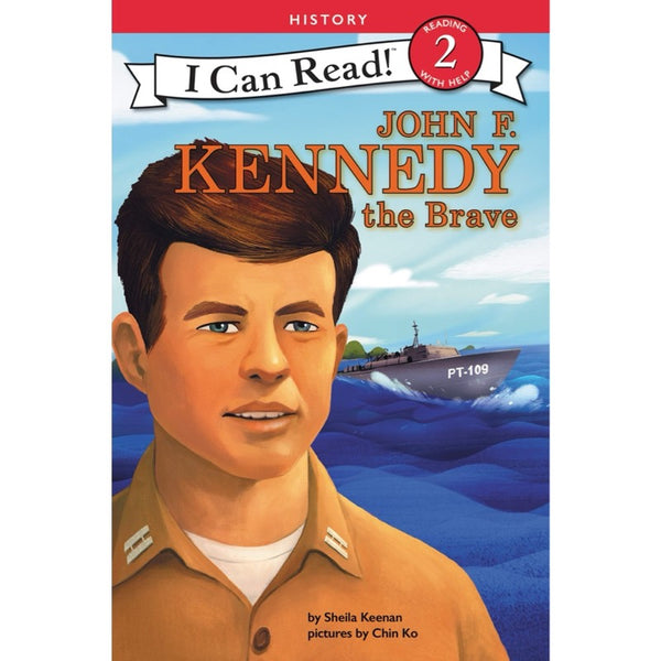 ICR: John F. Kennedy the Brave (I Can Read! L2)-Fiction: 橋樑章節 Early Readers-買書書 BuyBookBook