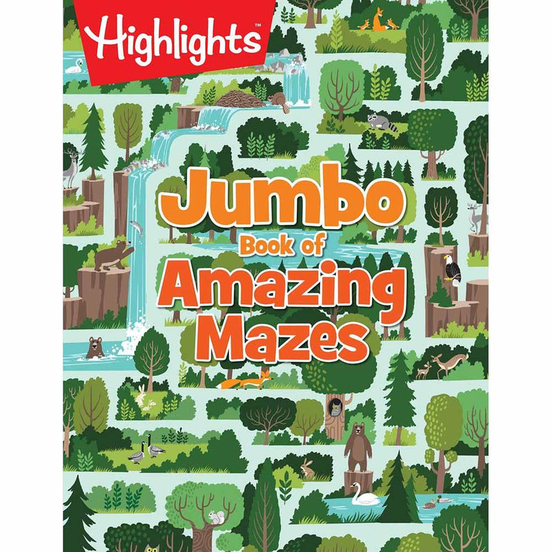 Jumbo Book of Amazing Mazes (Highlights) PRHUS