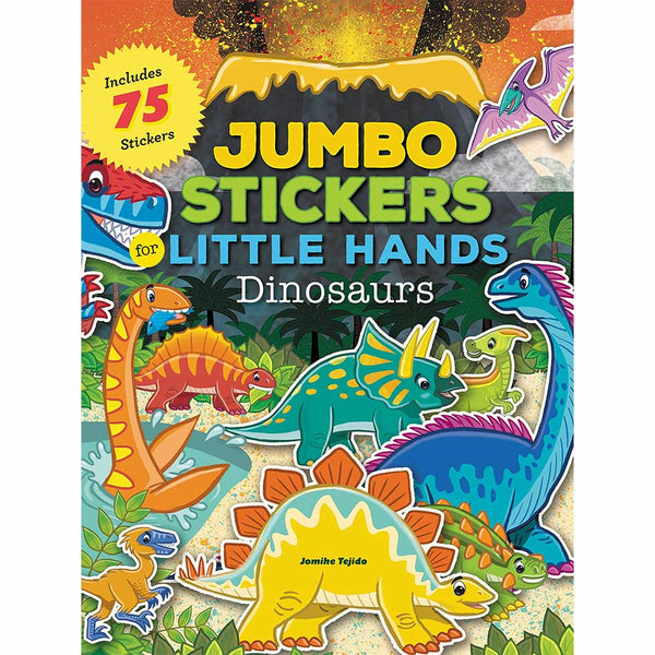 Jumbo Stickers for Little Hands: Dinosaurs : Includes 75 Stickers-Activity: 繪畫貼紙 Drawing & Sticker-買書書 BuyBookBook