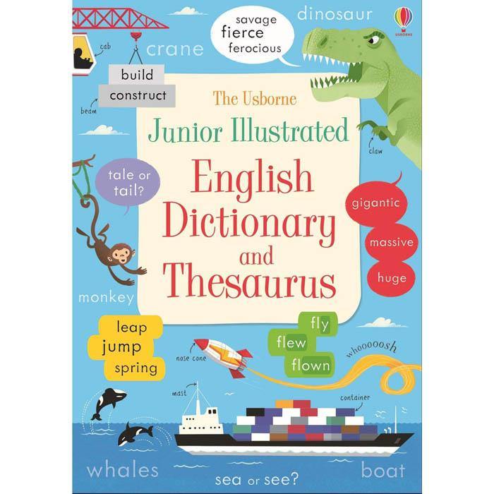 Junior illustrated English dictionary and thesaurus Usborne