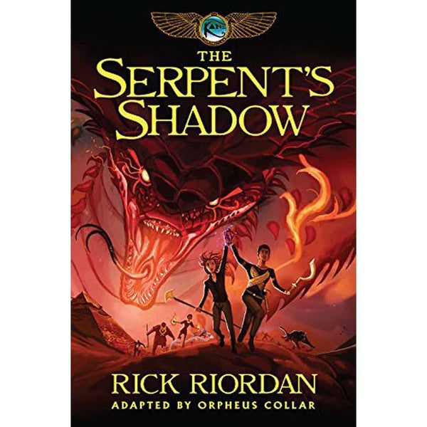 Kane Chronicles, The #3 The Serpent's Shadow (Graphic Novel) (Rick Riordan) Hachette US