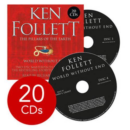 Kingsbridge #01-02 Ken Follett Pillars of the Earth Audio Collection (20 CD) Macmillan UK