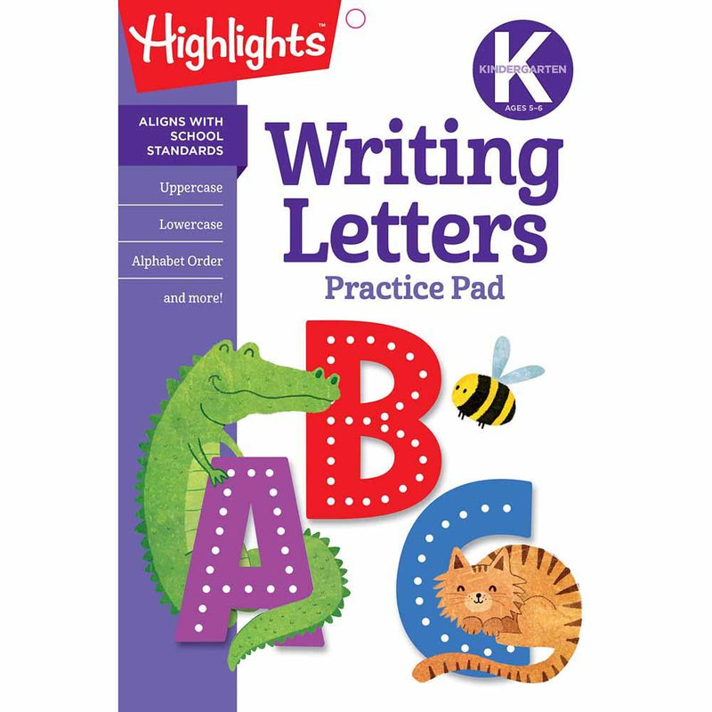 Kindergarten Writing Letters (Highlights) PRHUS
