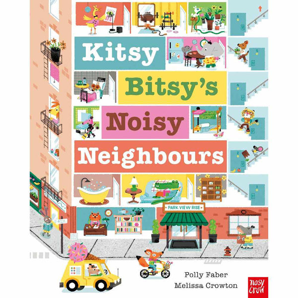 Kitsy Bitsy's Noisy Neighbours (Polly Faber)-Fiction: 兒童繪本 Picture Books-買書書 BuyBookBook