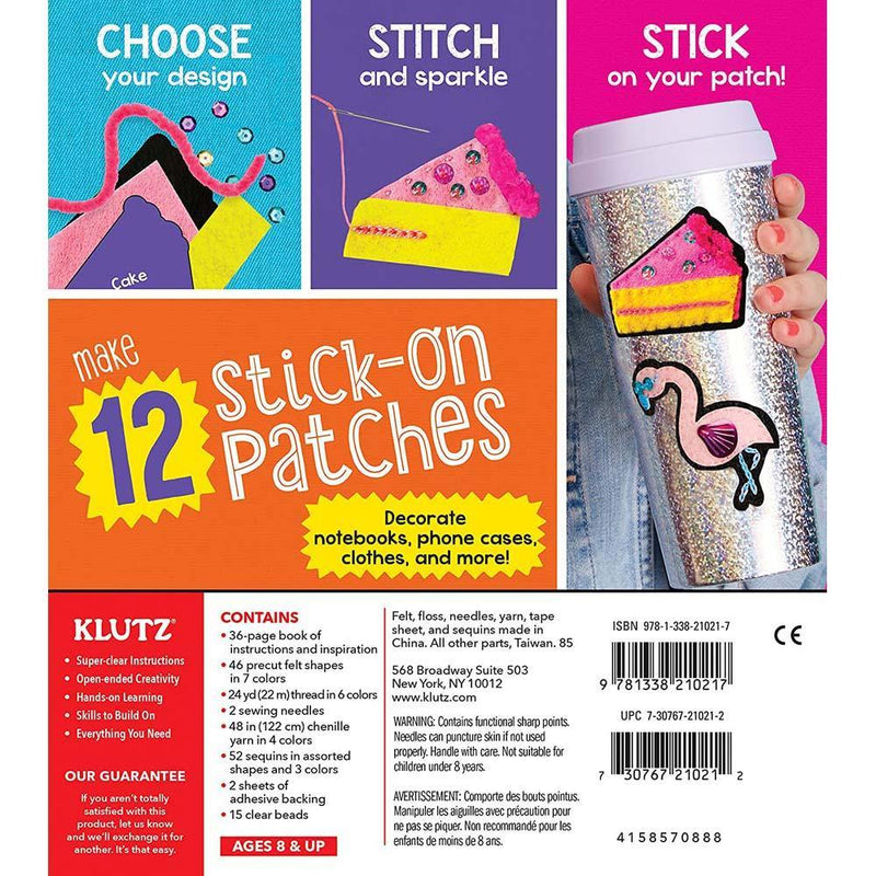 Klutz Make Your Own Stick-On Patches Klutz