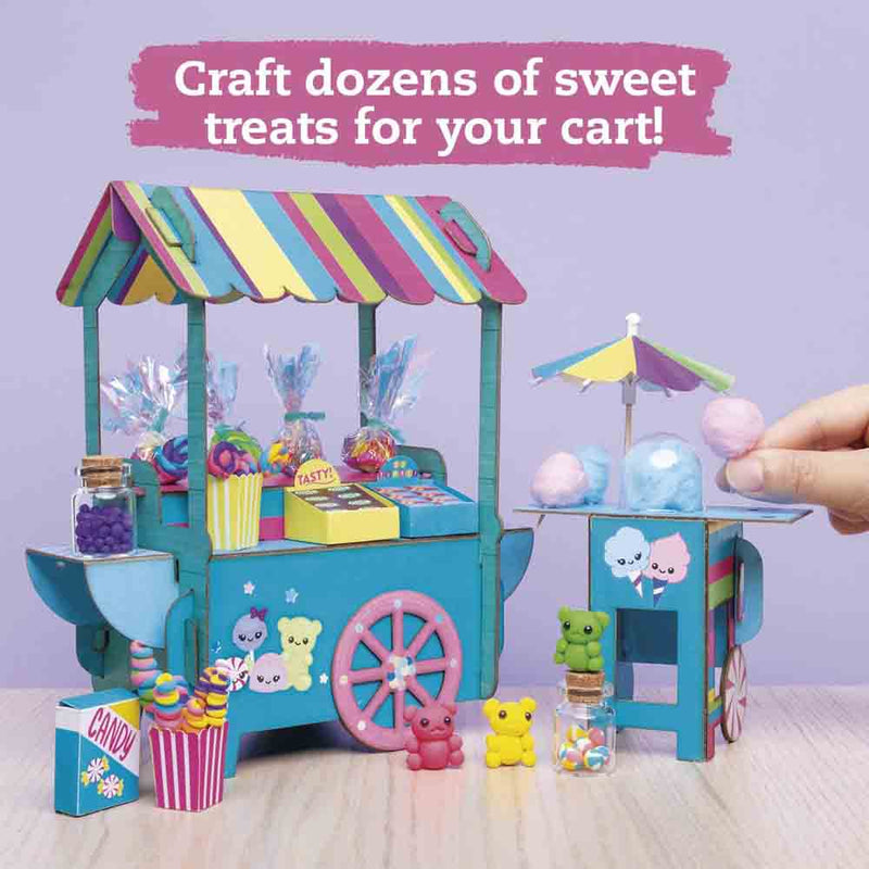 Klutz Mini Clay World Candy Cart Craft Kit - 買書書 BuyBookBook