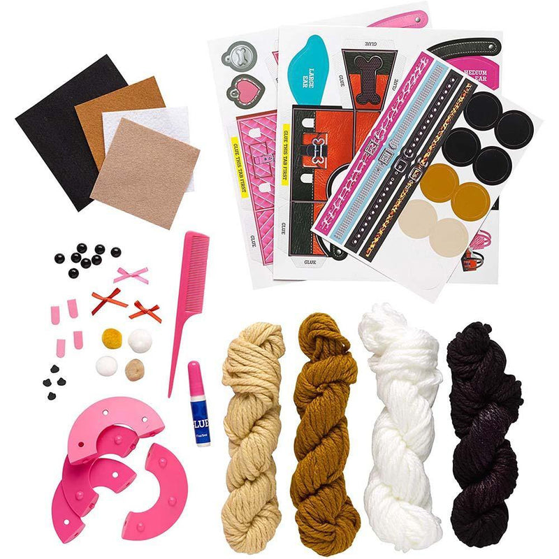 Klutz Pom-Pom Puppies- Make Your Own Adorable Dogs Craft Kit Klutz