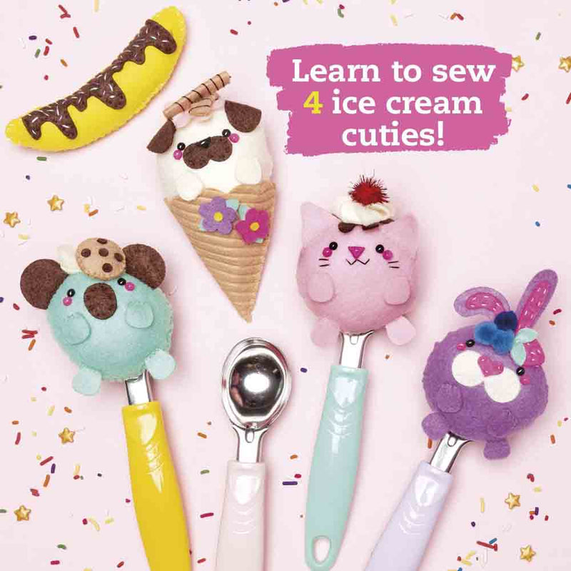 Klutz Sew Your Own Ice Cream Animals - 買書書 BuyBookBook