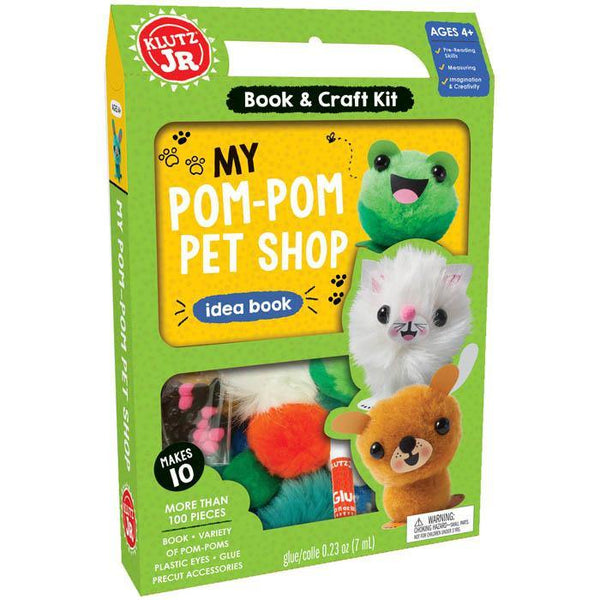 Klutz Junior My Pom-Pom Pet Shop Klutz