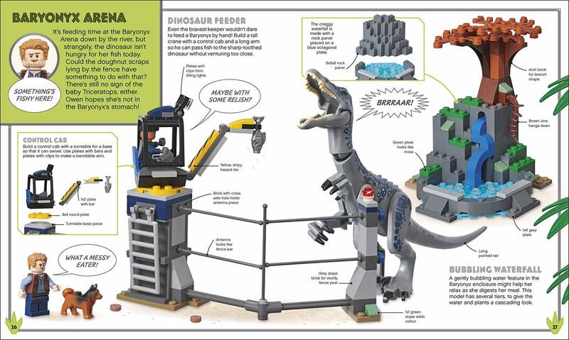 LEGO Jurassic World Build Your Own Adventure (Hardback with Minifigure) DK UK