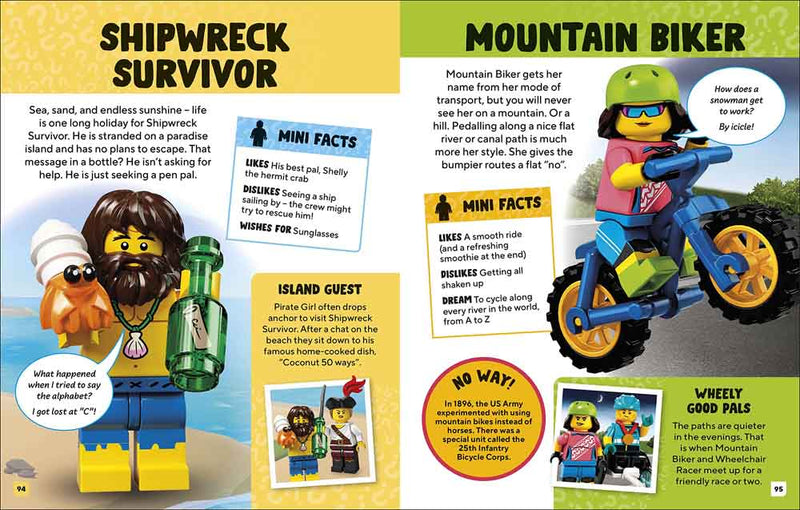 LEGO Meet the Minifigures - With Exclusive LEGO Rockstar Minifigure - 買書書 BuyBookBook