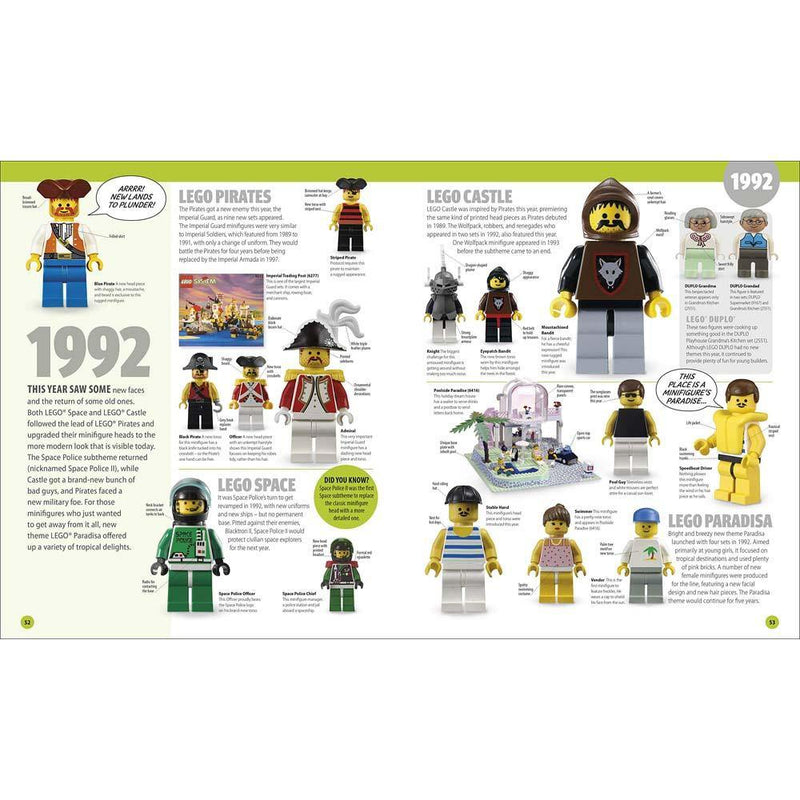 LEGO Minifigure A Visual History New Edition (Hardback with Minifigure) DK UK