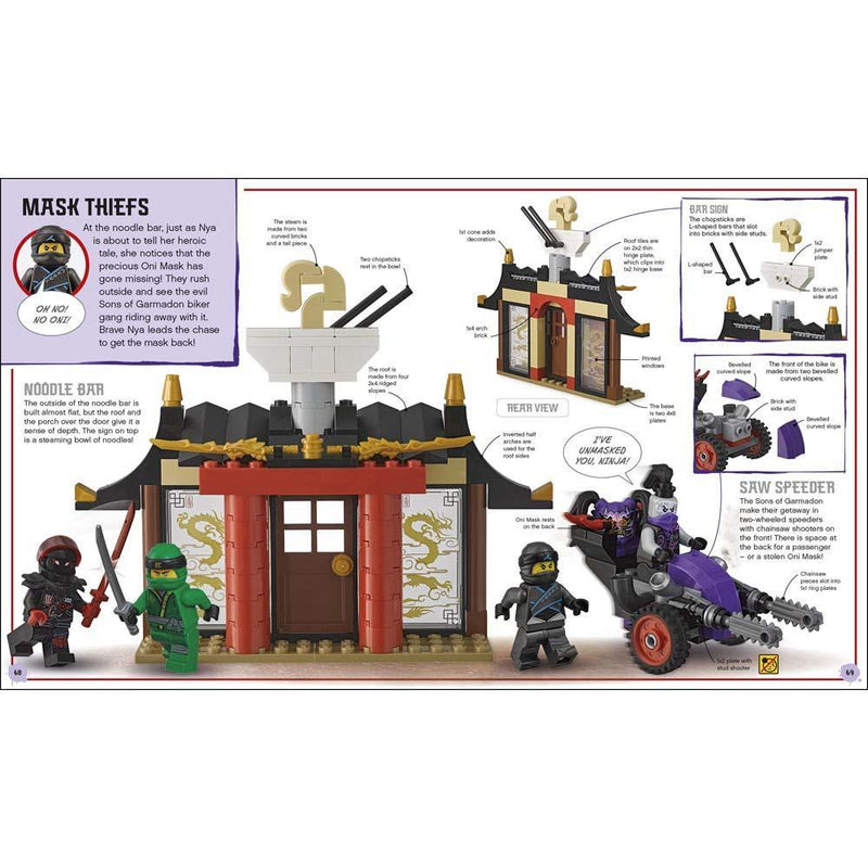 LEGO NINJAGO Build Your Own Adventure Greatest Ninja Battles (Hardback with Minifigure) DK UK