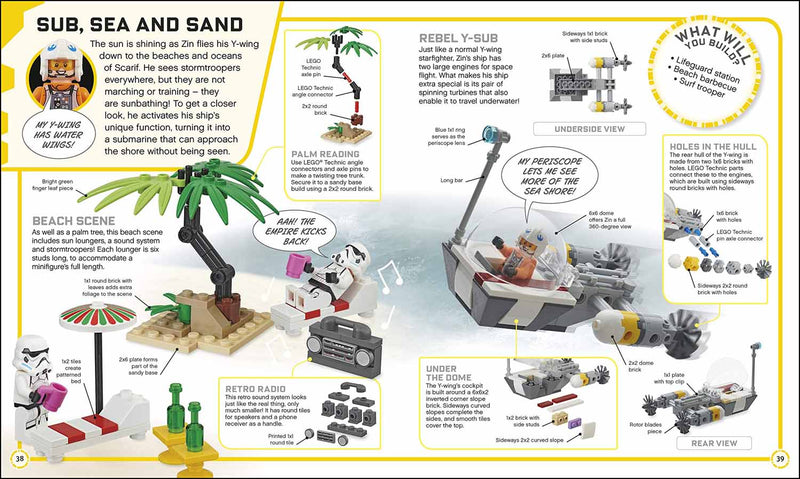 LEGO Star Wars Build Your Own Adventure Galactic Missions (Hardback with Minifigure & Exclusive Model) DK UK