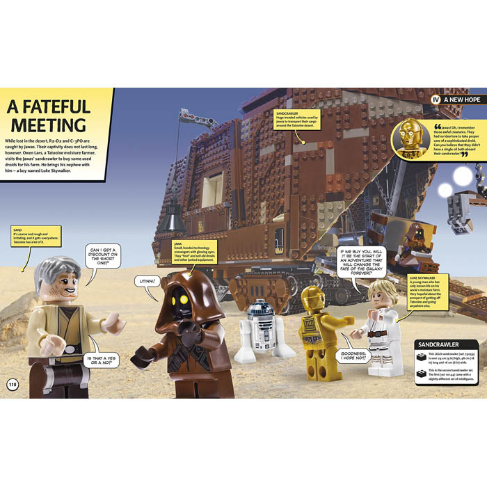 LEGO Star Wars in 100 Scenes DK UK