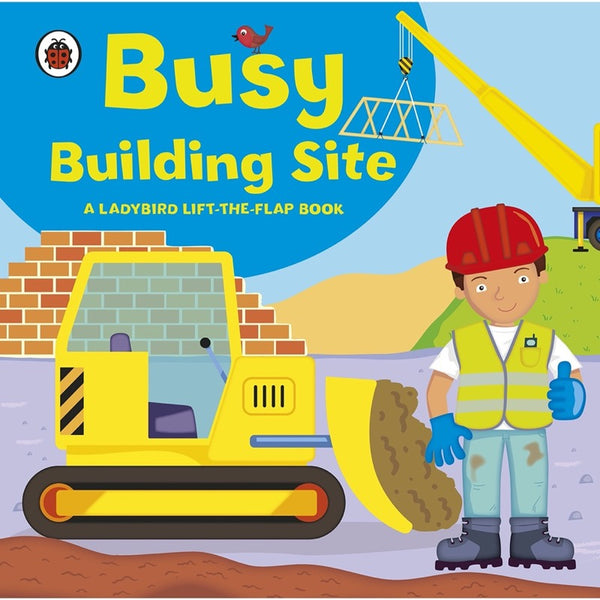 Ladybird lift-the-flap book: Busy Building Site - 買書書 BuyBookBook