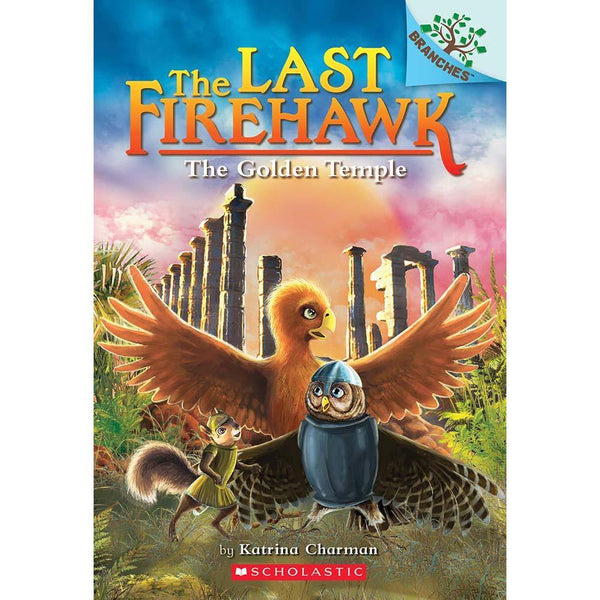 Last Firehawk, The #09 The Golden Temple (Branches) Scholastic