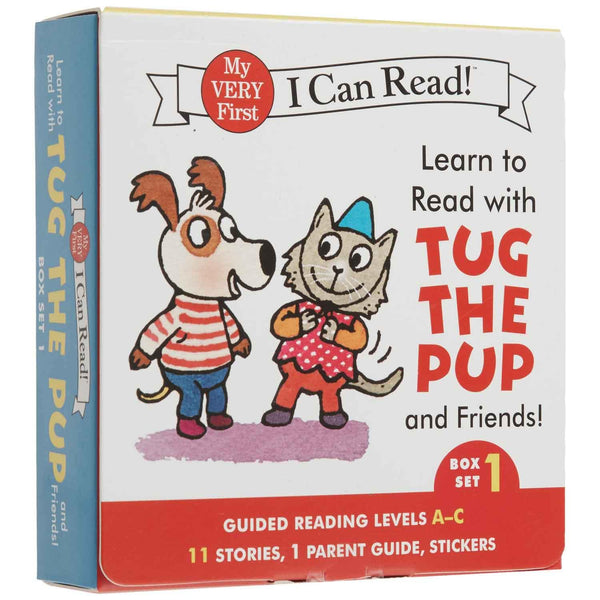 Learn to Read with Tug the Pup and Friends Box Set #01 (I Can Read) (12 Books) Harpercollins US