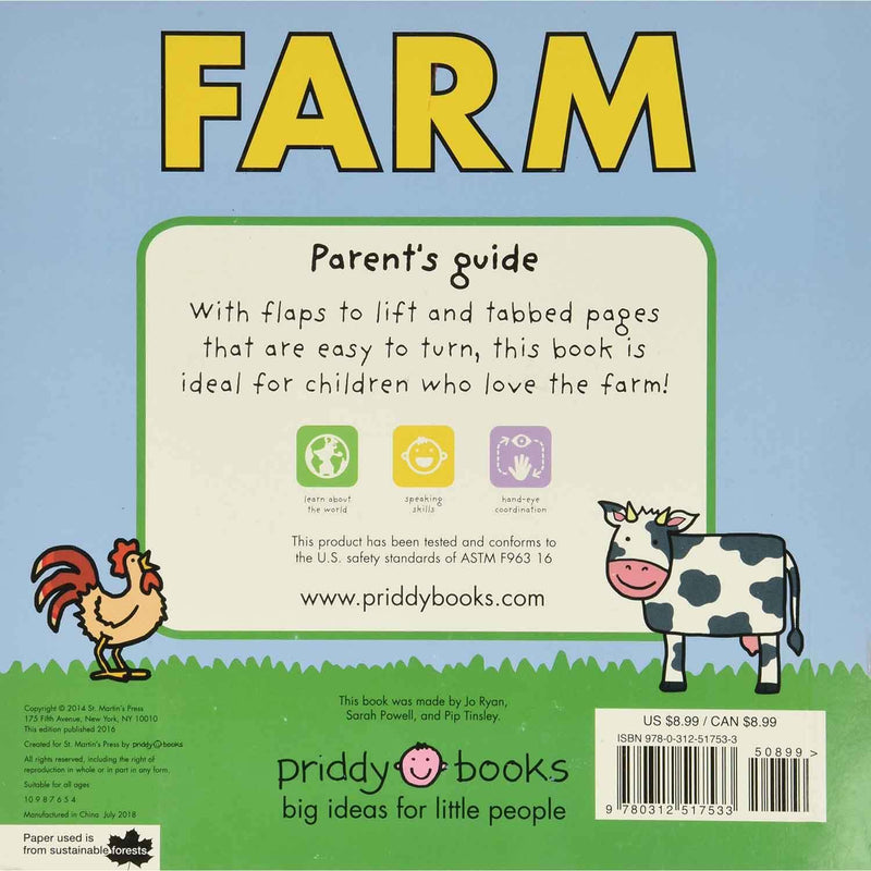 Farm,Lift-the-flap (Board Book) Priddy