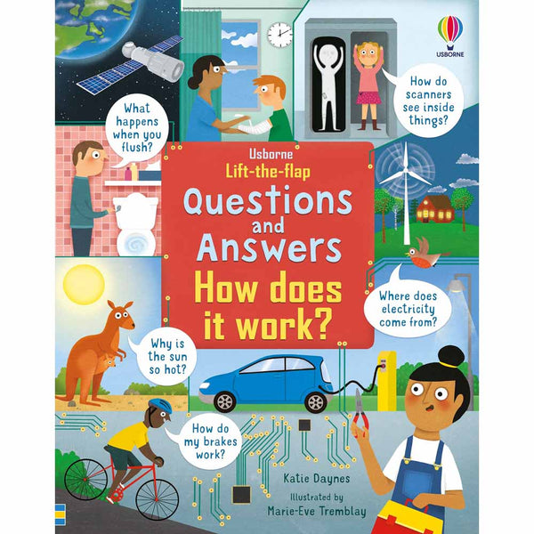 Lift-the-Flap Questions & Answers How Does it Work? Usborne