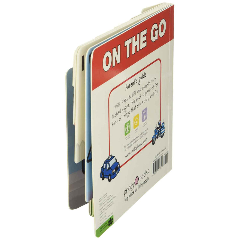 On the Go, Lift-the-Flap Ta (Board Book) Priddy