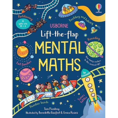 Lift-the-flap Mental Maths - 買書書 BuyBookBook
