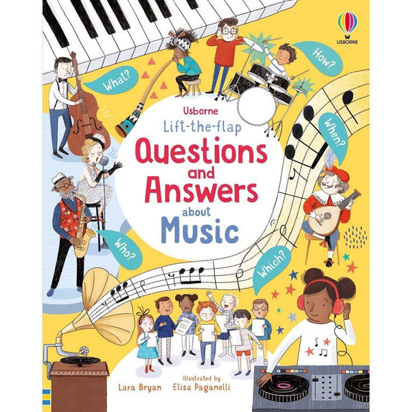 Lift-the-flap Questions and Answers About Music Usborne