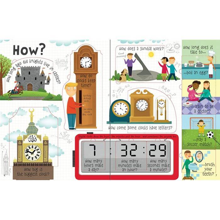 Lift-the-flap Questions and Answers About Time Usborne