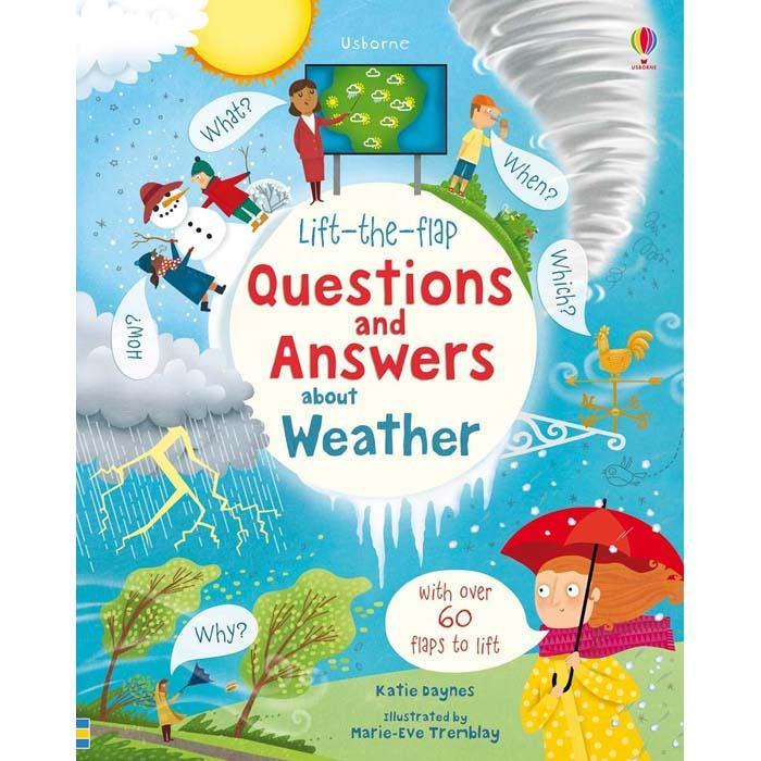 Lift-the-flap Questions and Answers about Weather Usborne