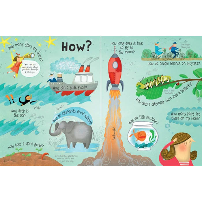 Lift-the-flap Questions and Answers Usborne