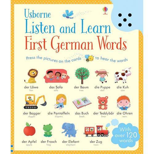 Listen and Learn First German Words Usborne