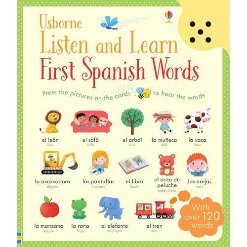 Listen and Learn First Spanish Words Usborne