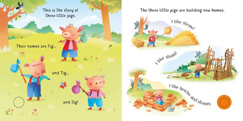 Listen and Read Stories The Three Little Pigs - 買書書 BuyBookBook