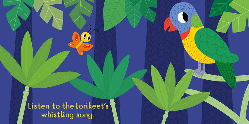 Listen to the Birds From Around the World (Board Book)(Nosy Crow) Nosy Crow