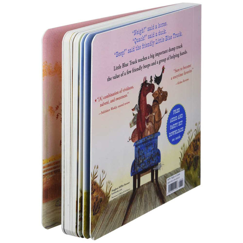 Little Blue Truck Board Book - 買書書 BuyBookBook