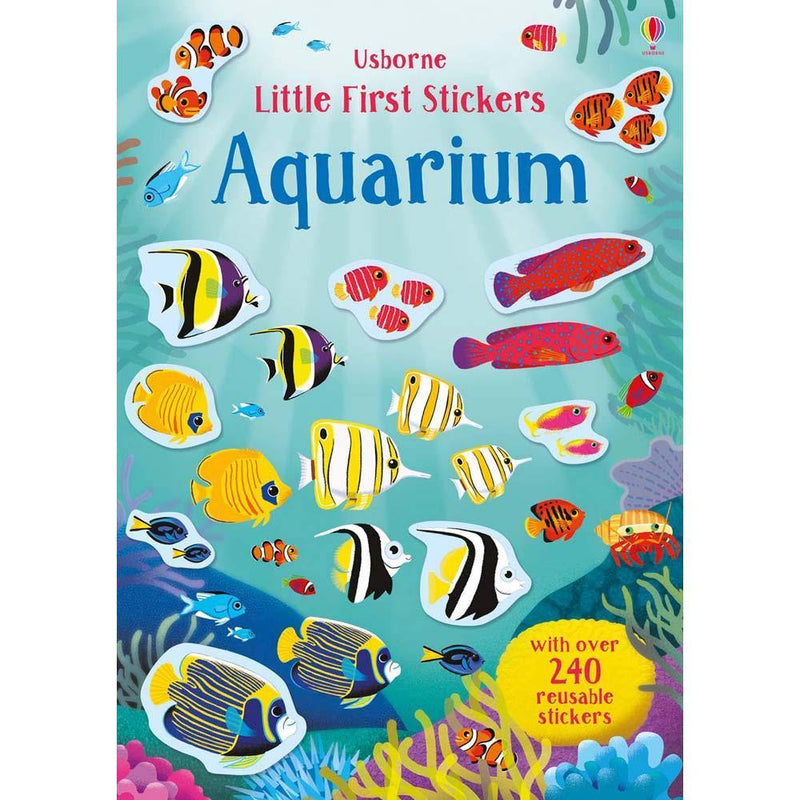Little First Stickers Aquarium Usborne