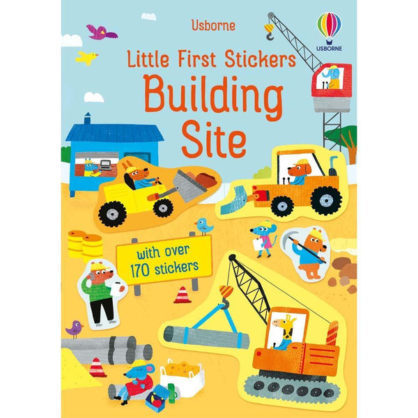 Little First Stickers Building Site Usborne