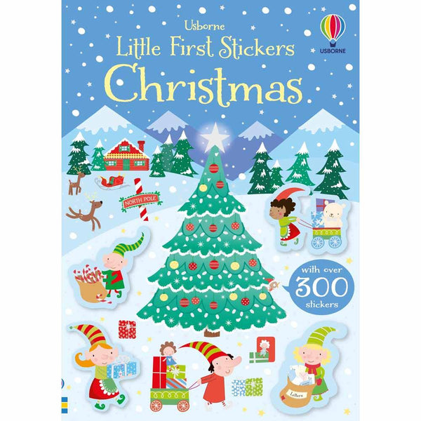 Little First Stickers Christmas Usborne