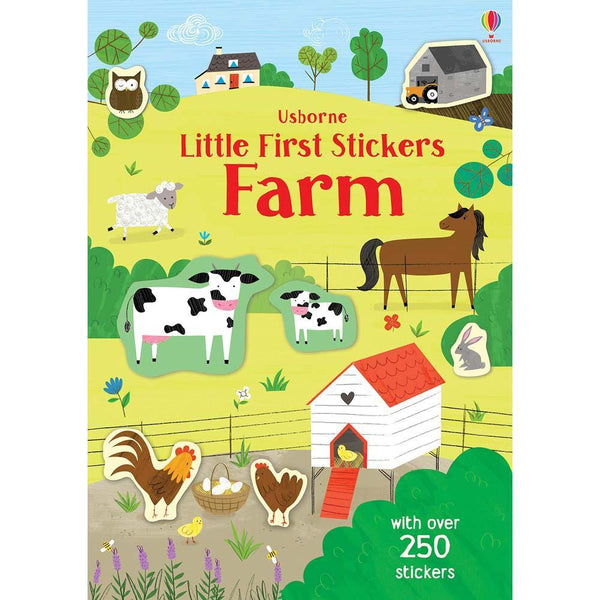 Little First Stickers Farm Usborne