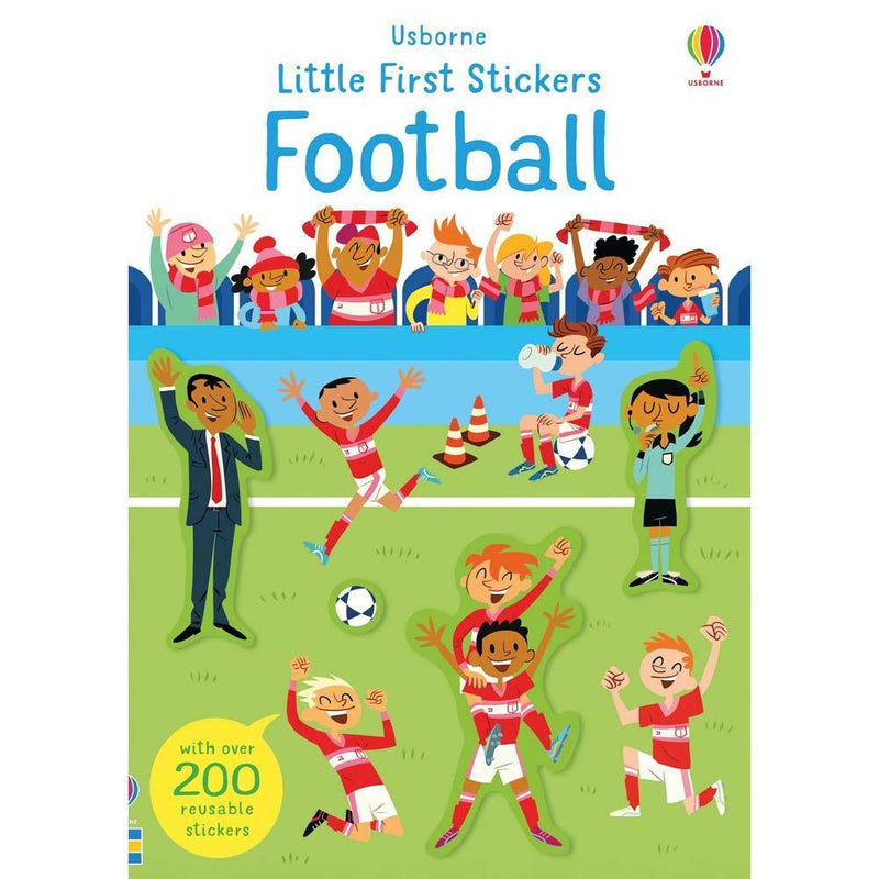 Little First Stickers Football Usborne